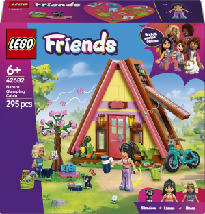 Zestaw klocków LEGO Friends Domek na luksusowym kempingu 295 elementów (42682). Klocki
