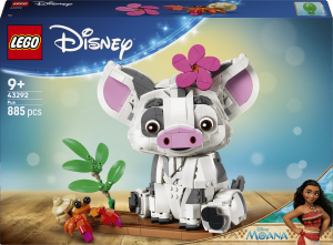 Zestaw klocków LEGO Disney Princess Pua 885 elementów (43292). Klocki