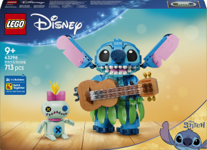 Zestaw klocków LEGO Disney Stitch i Strupka 713 elementów (43296). Klocki