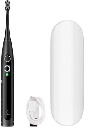 Elektryczna szczoteczka do zębów Oclean X Kids Electric Toothbrush Set Czarna. Szczoteczki elektryczne i irygatory