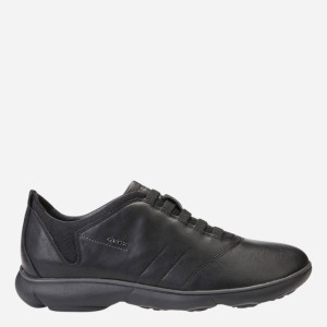 Sneakersy męskie skórzane Geox Nebula Man U52D7B00046-C9999 46 30.6 cm Czarne (900000182569). Buty sportowe męskie