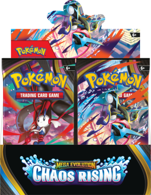 Zestaw kart Pokemon TCG: Mega Evolution - Chaos Rising - Booster Display 36 szt (196214141049). Akcesoria do gier planszowych