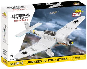 Klocki konstrukcyjne Cobi HC WWII Junkers JU 87D-3 556 elementów 5768 (5902251057688). Klocki