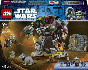 Zestaw klocków LEGO Star Wars Starcie z droidem wartowniczym w pałacu Huttów 415 elementów (75451). Klocki