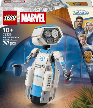 Zestaw klocków LEGO Super Heroes Fantastyczna Czwórka H.E.R.B.I.E. 747 elementów (76339). Klocki