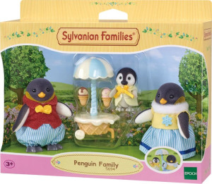 Zestaw figurek Epoch Sylvanian Families Penguin Family in White (5054131056943). Figurki superbohaterów