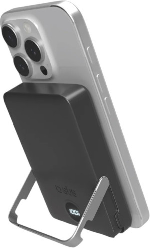 Powerbank SBS Wireless 10000 mAh 20W Black (TEBB10000MAGSTAND). Powerbanki