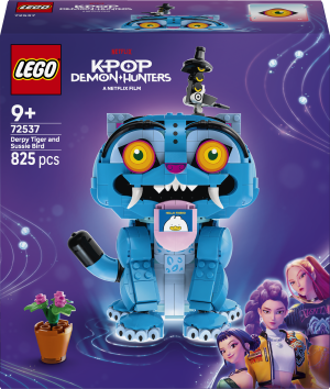 Zestaw klocków LEGO KPop Demon Hunters Tygrys Derpy i Sroka Sussie 825 elementów (72537). Klocki