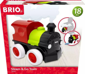 Lokomotywa Brio Steam & Go Train (7312350304114). Autka i pojazdy zabawkowe