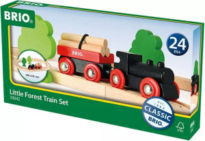 Zestaw startowy Brio Little Forest Train Set 18 elementów (7312350330427). Kolejki dla dzieci