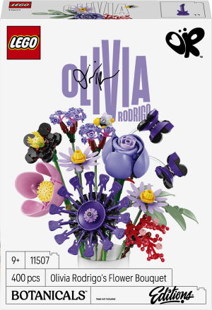 Zestaw klocków LEGO Botanicals Bukiet kwiatów Olivii Rodrigo 400 elementów (11507). Klocki