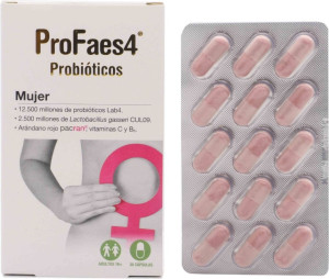 Suplement diety Profaes4 Mujer dla kobiet 30 kapsułek (8436024613667). Probiotyki i prebiotyki