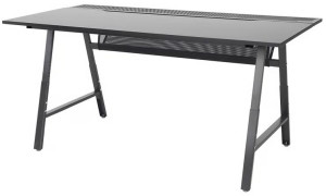 Biurko gamingowe IKEA UTESPELARE Black (805.076.27). Biurka komputerowe