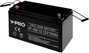 Akumulator Volt Polska AGM VPRO 12V 100 Ah (6AKUAGM100). Akumulatory i akcesoria do UPS