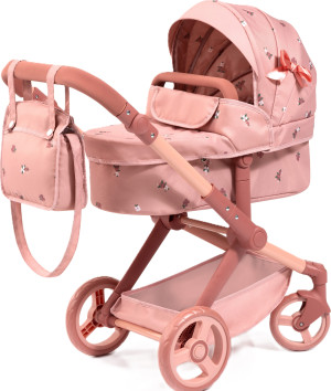 Wózek dla lalek Bayer Design Xeo 2 w 1 Pink 17026AA (4003336170269). Akcesoria dla lalek