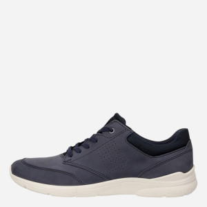 Sneakersy męskie skórzane ECCO Irving M Low Lace 51173451117 40 Granatowe (194891707121). Buty sportowe męskie