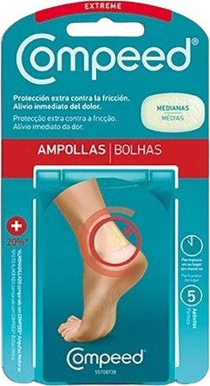 Plaster Compeed Blister Medium +20% 5 szt (3664492018249). Plastry i przylepce