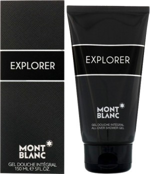 Żel pod prysznic Montblanc Explorer dla mężczyzn o zapachu bergamotki wetiweru i paczuli 150 ml (3386460101073). Żele pod prysznic