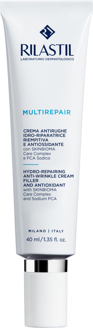 Krem do twarzy Rilastil Multirepair przeciw zmarszczkowy 40 ml (8050444858837). Kremy do twarzy