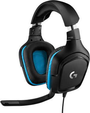 Słuchawki Logitech Wired Gaming Headset G432 Czarny (981-000770). Słuchawki