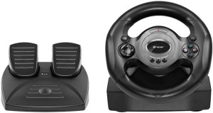Kierownica przewodowa Tracer Sierra Rayder 4 w 1 PC/PS3/PS4/XONE Czarna (TRAJOY46765). Kontrolery do gier