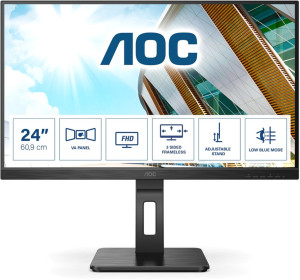 Monitor 23.8" AOC 24P2QM. Monitory