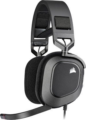 Słuchawki Corsair HS80 RGB USB Headset Carbon (CA-9011237-EU). Słuchawki