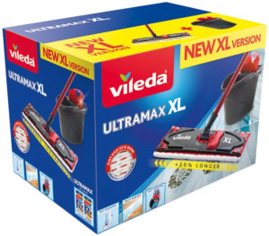 Zestaw do czyszczenia Vileda Ultramax BOX XL (160932). Mopy z wiadrem