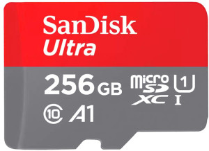 SanDisk Ultra microSDXC 256GB UHS-I + adapter (SDSQUAC-256G-GN6MA). Karty pamięci