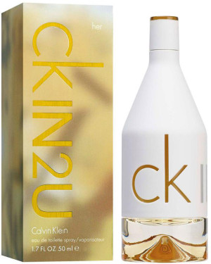 Woda toaletowa damska Calvin Klein Ck In2U 50 ml (88300196852). Perfumy damskie