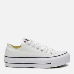 Trampki damskie materiałowe niskie Converse Chuck Taylor All Star Lift 560251C 38 (7.5US) 24.5 cm Białe (888755249505). Tenisówki i trampki damskie