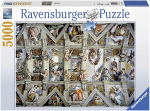 Puzzle Ravensburger Kaplica Sykstyńska 5000 elementów (17429). Puzzle i układanki