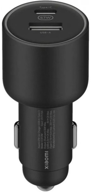 Ładowarka samochodowa Xiaomi Car Charger 67W (USB-A + Type-C) (43907). Ładowarki do telefonów