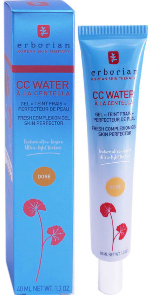 Erborian CC Water A La Centella Skin Perfecting Gel Dore 40ml (8809255786118). Kremy BB i CC