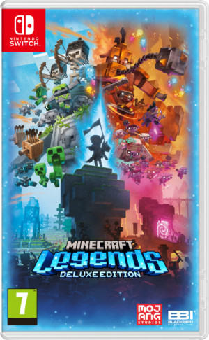 Gra Nintendo Switch Minecraft Legends Deluxe Edition (Kartridż) (45496479008). Gry