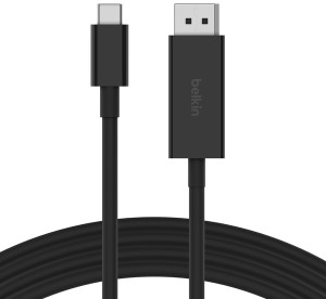 Kabel Belkin USB-C do DisplayPort 1.4, 2 m (AVC014BT2MBK). Kable, adaptery i przejściówki