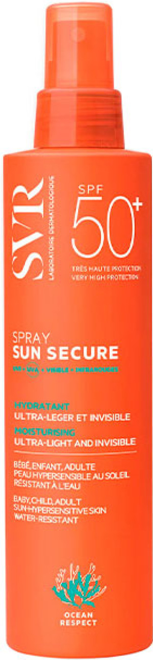Spray przeciwsłoneczny Svr Sun Secure Spray Moisturiser SPF50+ 200 ml (3662361002146). Kremy przeciwsłoneczne