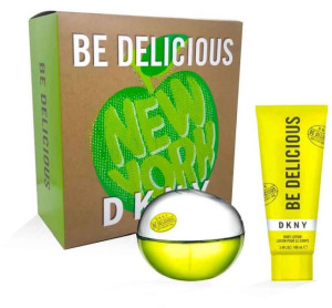Zestaw damski DKNY Be Delicious Woda perfumowana 100 ml + Balsam do ciała 100 ml (85715961006). Perfumy damskie