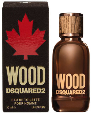 Woda toaletowa męska Dsquared2 Wood 30 ml (8011003845682). Perfumy męskie