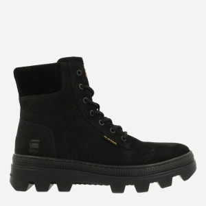 Trapery męskie zamszowe G-Star Raw Noxer Hgh Nub 2242-020814-0999 43 Czarne (8720656156617). Buty męskie za kostkę