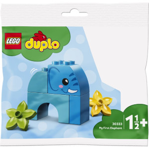 Zestaw klocków LEGO DUPLO Mój pierwszy słoń 6 elementów (30333). Klocki