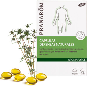Suplement diety Pranarom Aromaforce Natural Defenses Bio 30 kapsułek (5420008525964). Naturalne suplementy diety i ekstrakty