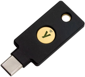 Klucz bezpieczeństwa Yubico YubiKey 5C NFC USB-C (5060408462331). Tokeny i karty inteligentne
