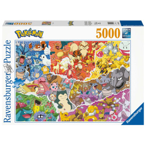 Klasyczne puzzle Ravensburger Pokemon Gwiazdy 153 x 100 cm 5000 elementów (4005556168453). Puzzle i układanki