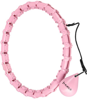 Hula Hoop z wypustkami i obciążnikiem HMS HHW02 Różowy (5907695552645). Hula Hop