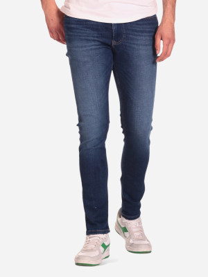 Jeansy skinny męskie Tommy Jeans DM0DM16639-1BK 30/34 Granatowe (8720644459072). Jeansy męskie