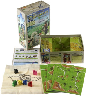 Gra planszowa Bard Carcassonne Owce i Wzgórza (8595558307111). Gry planszowe