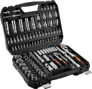 Zestaw narzędzi Neo Tools 1/2", 1/4", CrV 110 szt (5907558465891). Zestawy narzędzi