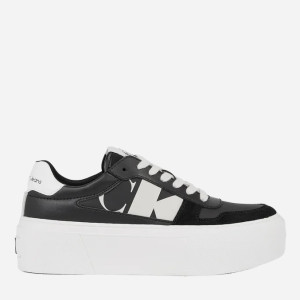 Sneakersy damskie skórzane Calvin Klein Jeans YW0YW01227 01D 39 (8.5US) Czarne (8720108630122). Tenisówki i trampki damskie