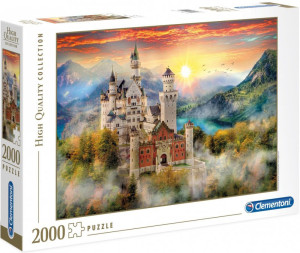 Puzzle Clementoni Neus chwanstein 2000 elementów (8005125325597). Puzzle i układanki